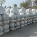 咸宁 白麻花岗岩石材圆球，石球，挡车球，隔离球，景观石球，风水球等