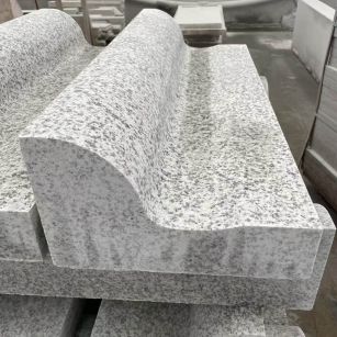 咸宁 白麻花岗岩S型路沿石，路侧石，马路牙子等