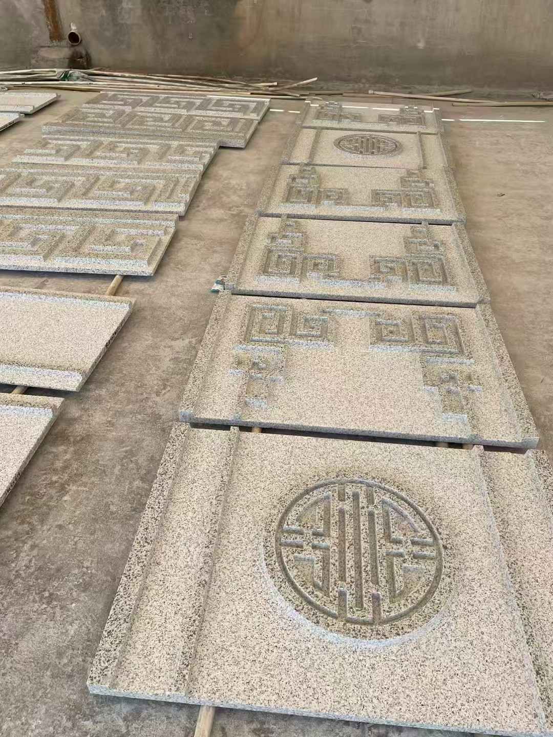 咸宁 白麻花岗岩外墙立面雕刻板