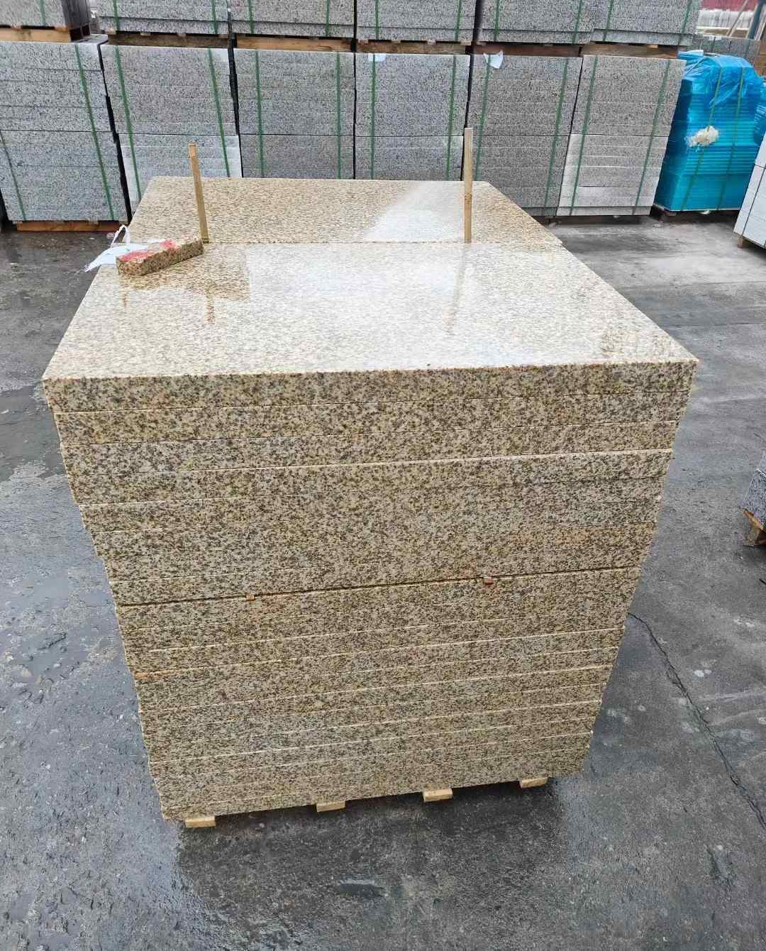 咸宁 湖北黄金麻花岗岩石材荔枝面外墙石材