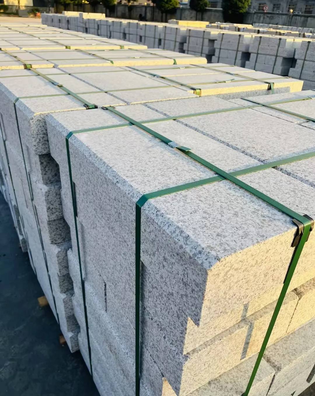 咸宁 白麻花岗岩路沿石，马路牙子，路缘石，平石，立缘石等