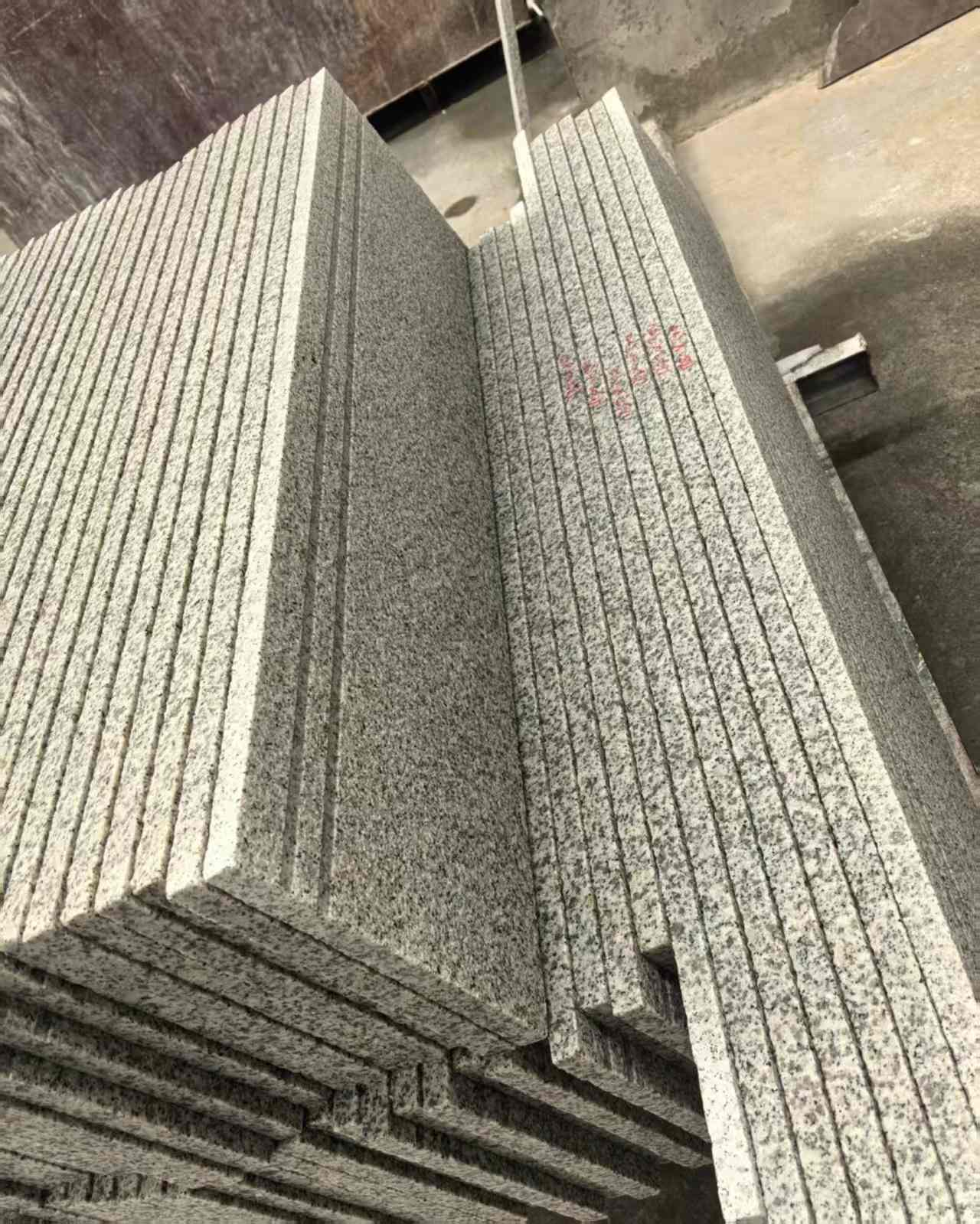 咸宁 白麻荔枝面花岗岩楼梯踏步