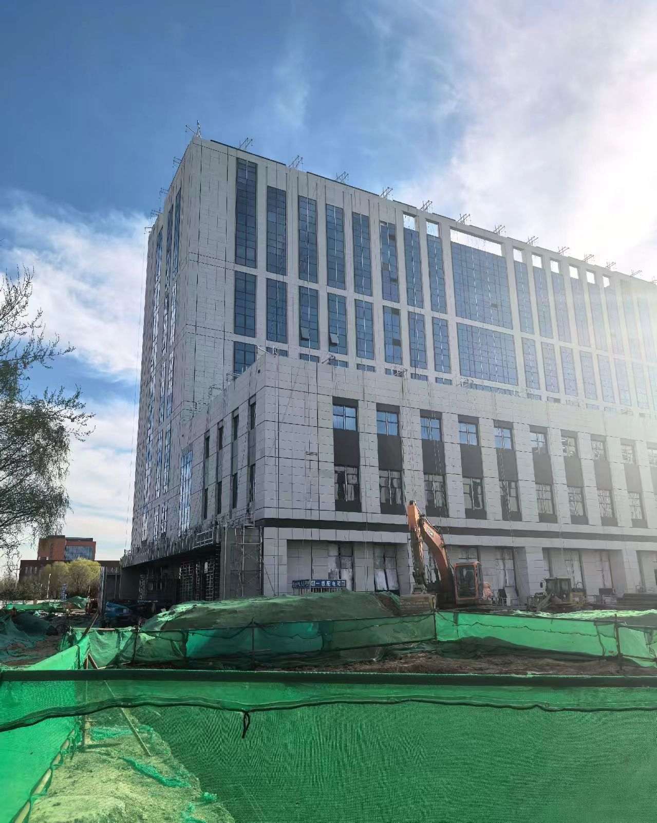 咸宁 白麻花岗岩石材外墙干挂